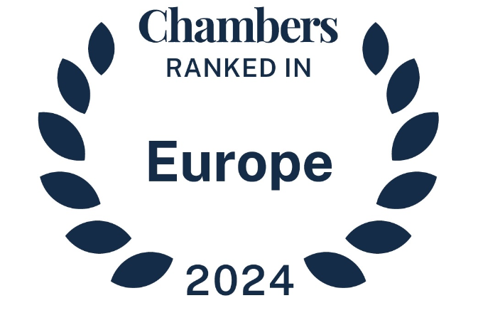 Photo de distinction du cabinet Chambers Europe 2024